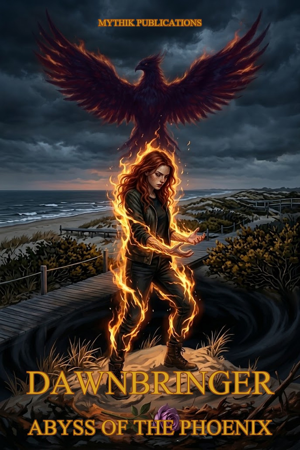 Cover of DawnBringer: Abyss of the Phoenix by Dan E. Scott