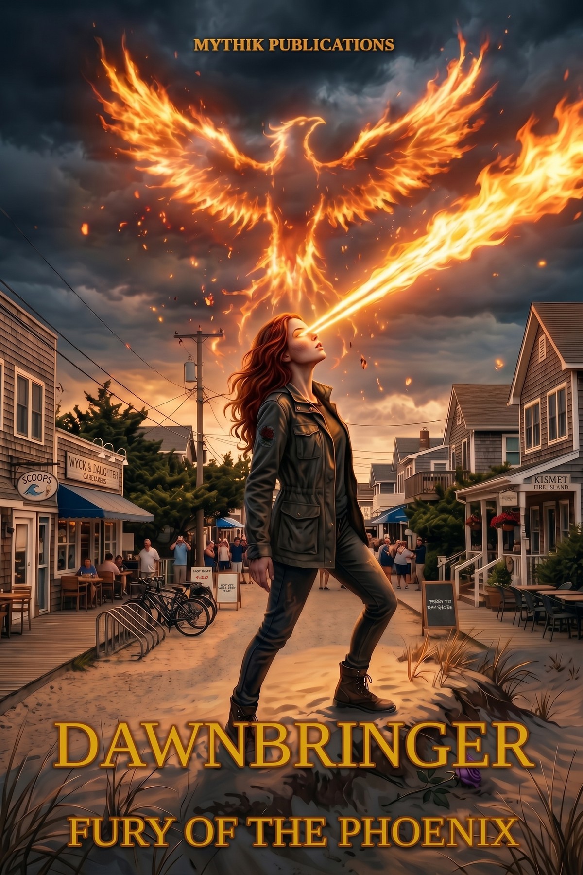 Cover of DawnBringer: Fury of the Phoenix by Dan E. Scott