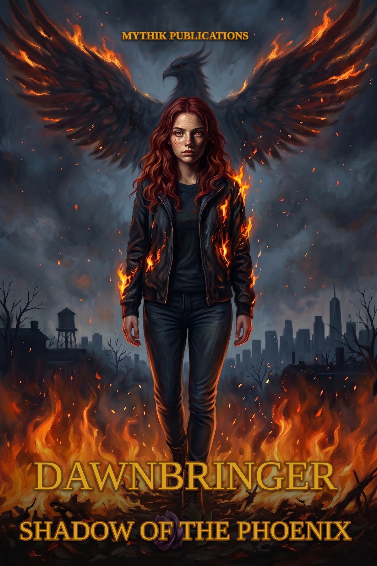 Cover of DawnBringer: Shadow of the Phoenix by Dan E. Scott